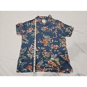 Denim & Flower Mens Floral Shirt Medium